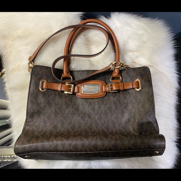 Michael Kors Hamilton satchel bag - Picture 3 of 4